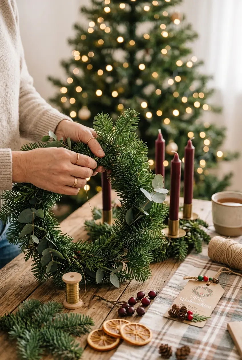 Adventskranzgestalten